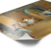 Edgar Degas Das Tanzfoyer der Oper Fotodruck (Ecke)