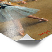 Edgar Degas Das Tanzfoyer der Oper Fotodruck (Ecke)