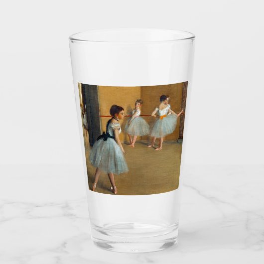 Edgar Degas Das Tanzfoyer der Oper Glas (Vorderseite)