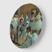 Edgar Degas Das Tanzfoyer der Oper Große Wanduhr (Winkel)