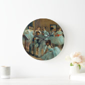 Edgar Degas Das Tanzfoyer der Oper Große Wanduhr (Zuhause)