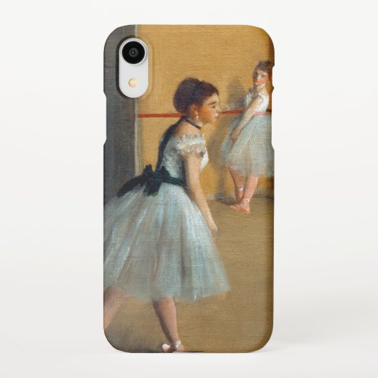 Edgar Degas Das Tanzfoyer der Oper iPhone Hülle (Rückseite)