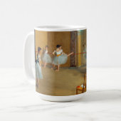 Edgar Degas Das Tanzfoyer der Oper Kaffeetasse (Vorderseite Links)