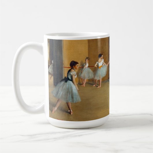 Edgar Degas Das Tanzfoyer der Oper Kaffeetasse (Links)