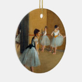 Edgar Degas Das Tanzfoyer der Oper Keramik Ornament (Rechts)