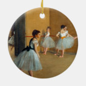 Edgar Degas Das Tanzfoyer der Oper Keramik Ornament (Hinten)