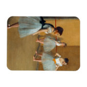 Edgar Degas Das Tanzfoyer der Oper Magnet (Horizontal)