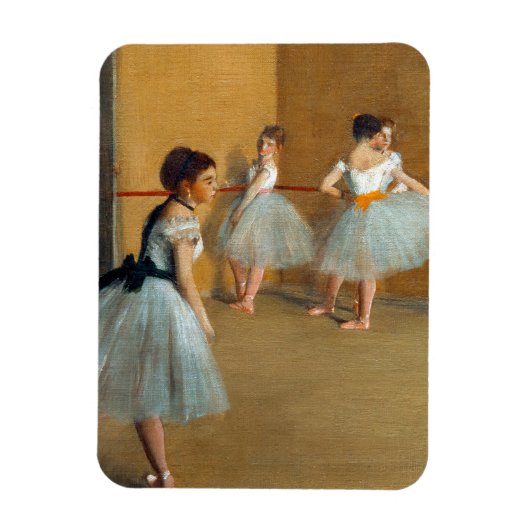 Edgar Degas Das Tanzfoyer der Oper Magnet (Vertikal)