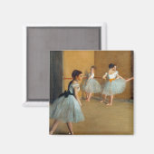 Edgar Degas Das Tanzfoyer der Oper Magnet (Vorderseite/Rückseite)