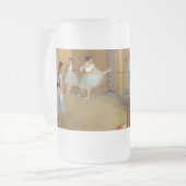 Edgar Degas Das Tanzfoyer der Oper Mattglas Bierglas (Vorderseite Links)