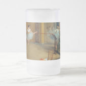 Edgar Degas Das Tanzfoyer der Oper Mattglas Bierglas (Mittel)