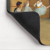 Edgar Degas Das Tanzfoyer der Oper Mousepad (Ecke)
