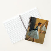 Edgar Degas Das Tanzfoyer der Oper Notizblock (Innenseite)