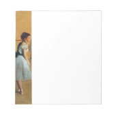 Edgar Degas Das Tanzfoyer der Oper Notizblock (Vorderseite)