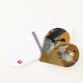 Edgar Degas Das Tanzfoyer der Oper Notizblock (Innenseite)