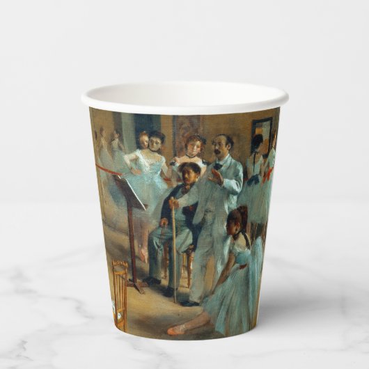 Edgar Degas Das Tanzfoyer der Oper Pappbecher (Rückseite)