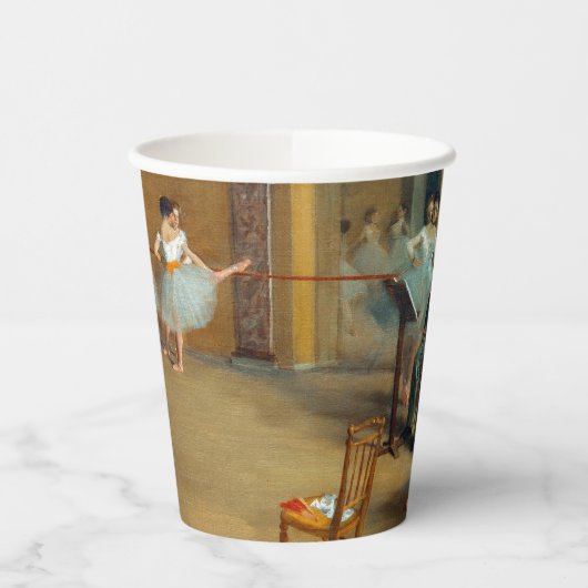 Edgar Degas Das Tanzfoyer der Oper Pappbecher (Links)