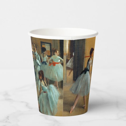 Edgar Degas Das Tanzfoyer der Oper Pappbecher (Rechts)