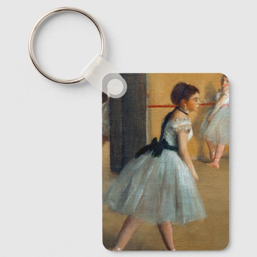 Edgar Degas Das Tanzfoyer der Oper Schlüsselanhänger (Vorderseite)