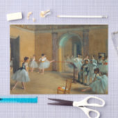 Edgar Degas Das Tanzfoyer der Oper Seidenpapier (Handwerk)