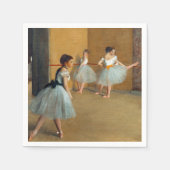 Edgar Degas Das Tanzfoyer der Oper Serviette (Vorderseite)