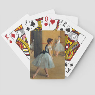 Edgar Degas Das Tanzfoyer der Oper Spielkarten