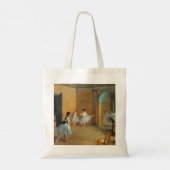 Edgar Degas Das Tanzfoyer der Oper Tragetasche (Rückseite)