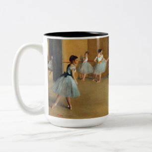 Edgar Degas Das Tanzfoyer der Oper Zweifarbige Tasse