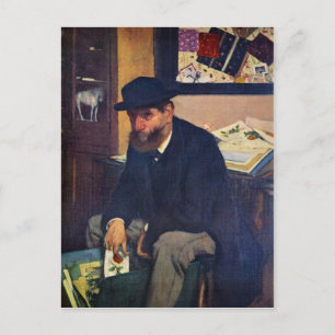 Edgar Degas - Der Amateur Postkarte