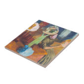Edgar Degas - Der Hutladen Fliese (Seite)