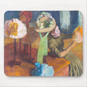 Edgar Degas - Der Hutladen Mousepad