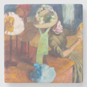 Edgar Degas - Der Hutladen Steinuntersetzer