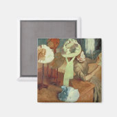 Edgar Degas | Der Milchladen, 1879/86 Magnet (Vorderseite/Rückseite)