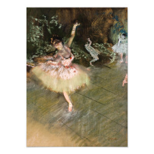 Edgar Degas - Der Star 1878 Fotodruck