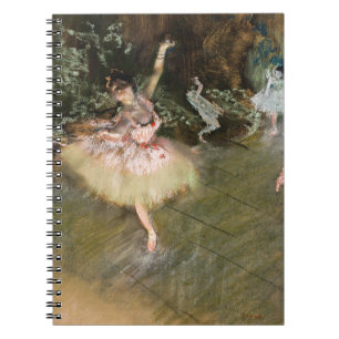 Edgar Degas - Der Star 1878 Notizblock