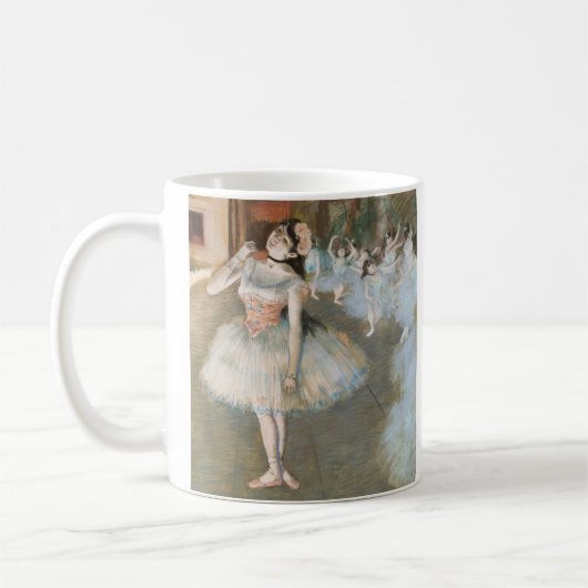 Edgar Degas -Der Star (ca. 1879–1881) Kaffeetasse (Links)