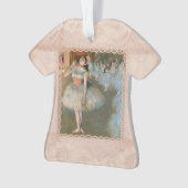 Edgar Degas Der Star Dancer mit Spitzentrimmkleid Ornament (Vorderseite)