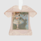 Edgar Degas Der Star Dancer mit Spitzentrimmkleid Ornament (Vorderseite)