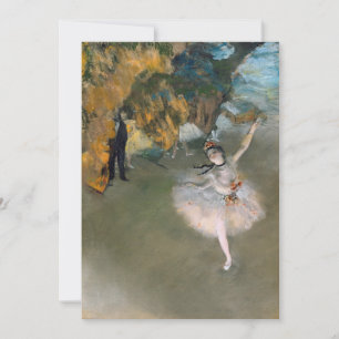 Edgar Degas - Der Star oder Tänzer auf der Bühne