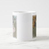 Edgar Degas | Der Star oder Tänzer auf der Bühne Jumbo-Tasse (Vorderseite)