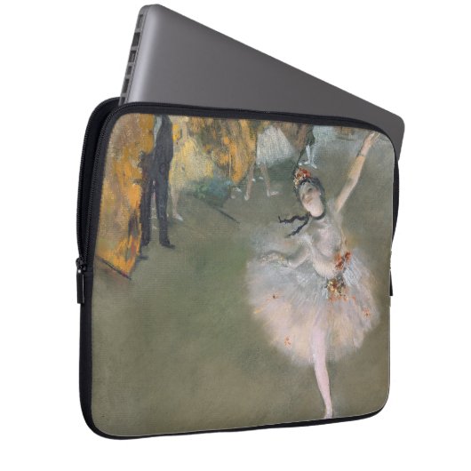 Edgar Degas | Der Star oder Tänzer auf der Bühne Laptopschutzhülle (Vorne Rechts)