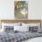 Edgar Degas | Der Star oder Tänzer auf der Bühne Leinwanddruck (Insitu (Schlafzimmer))