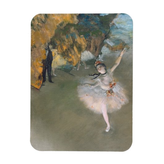 Edgar Degas | Der Star oder Tänzer auf der Bühne Magnet (Vertikal)