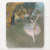 Edgar Degas | Der Star oder Tänzer auf der Bühne Mousepad (Vorne)