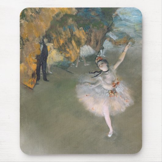 Edgar Degas | Der Star oder Tänzer auf der Bühne Mousepad (Vorne)