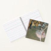 Edgar Degas | Der Star oder Tänzer auf der Bühne Notizblock (Innenseite)