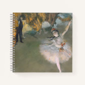 Edgar Degas | Der Star oder Tänzer auf der Bühne Notizblock (Vorderseite)