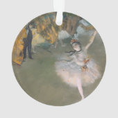 Edgar Degas | Der Star oder Tänzer auf der Bühne Ornament (Rückseite)