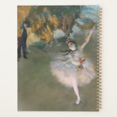 Edgar Degas | Der Star oder Tänzer auf der Bühne Planer (Rückseite)