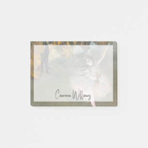 Edgar Degas   Der Star oder Tänzer auf der Bühne Post-it Klebezettel